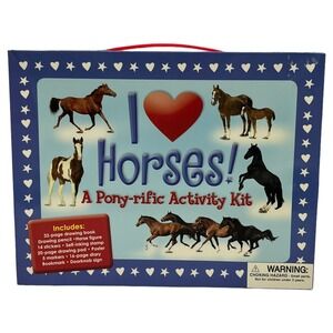 I Love Horses: A Pony-rific Boxed Activity Kit. NEW
